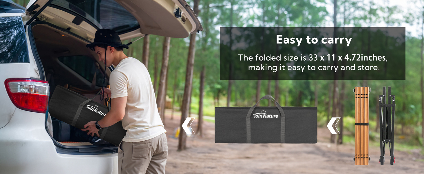 camping table adjustable