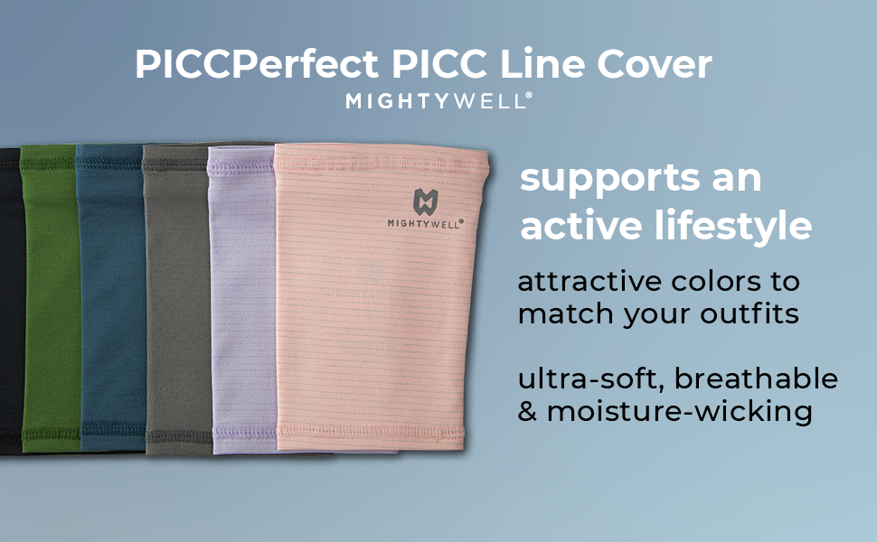 MIGHTY WELL PICCPerfect PICC Line Cover Advanced Fabric