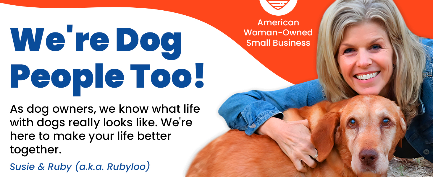 American Woman-owned Small business who are dog owners too