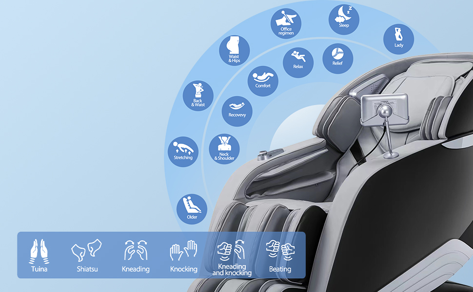 MASSAMAX MD908 3D MASSAGE CHAIR