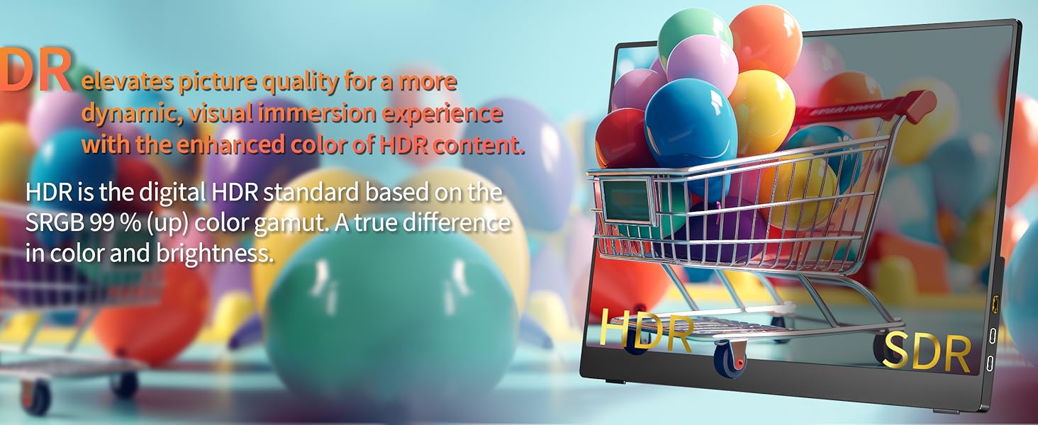 18.5 Inch Portable Monitor