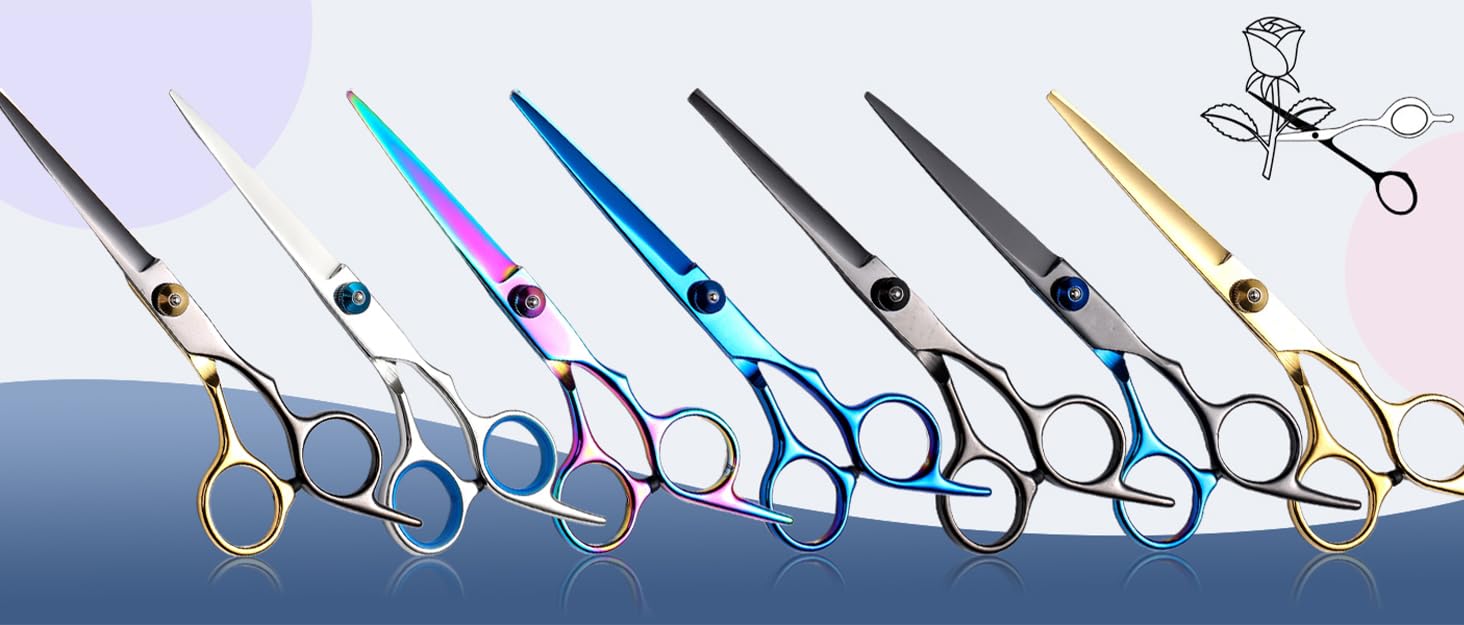 Professional barber scissors