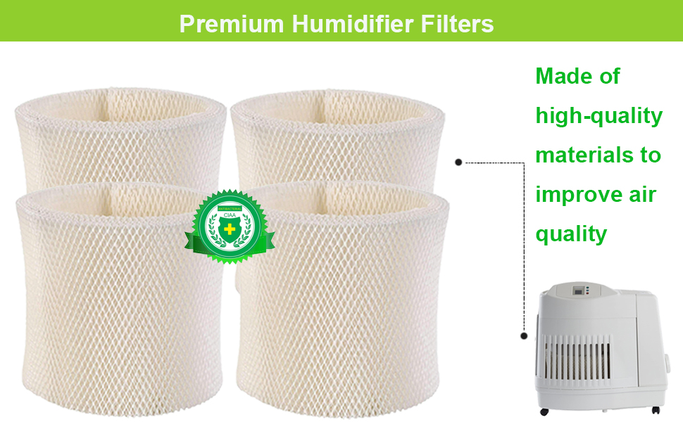 Lxiyu 4Pack Replacement Humidifier Wick Filter Compatible