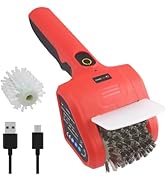 TOOLSPACE 2 in 1 Cordless Electric Grill Brush, Safe & Efficient Cleaning Scrub Brush with 2PCS 3...