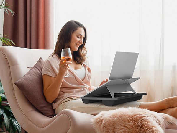 HNLD2G adjustable lap desk laptop lap desk laptop stand for bed lap desk for laptop with cushion