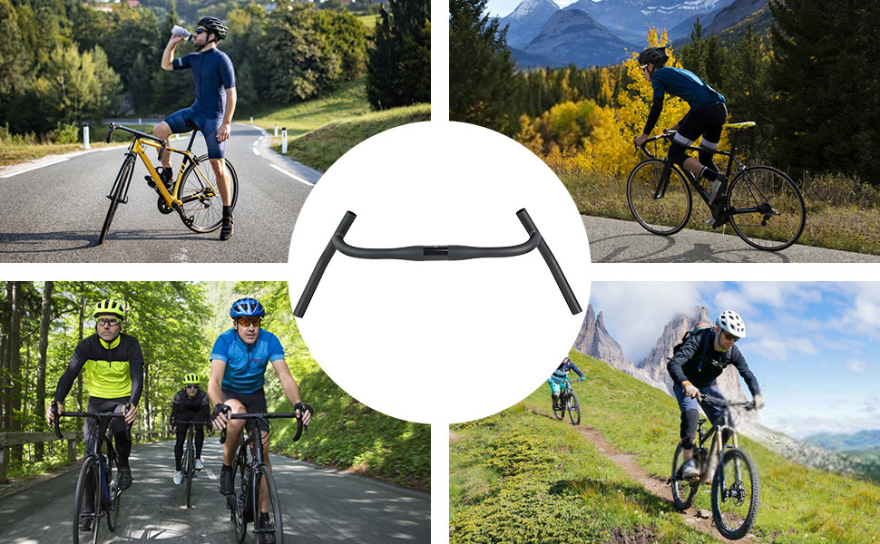 ROADNADO Carbon Fiber Handlebar PRO External Swing Angle