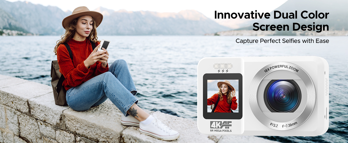 YouTube Vlogging Camera for Kids Teens Adult Beginner