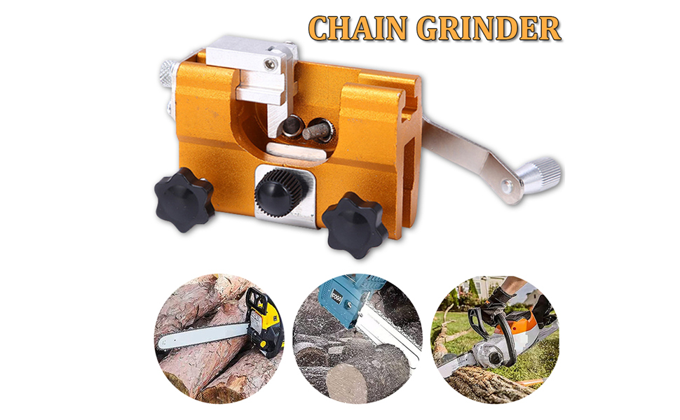 Chain Saw Sharpener, Portable Chain Saw Sharpening Tool Set, Sharpener