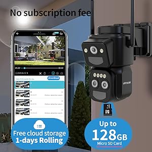 no month fee security camera