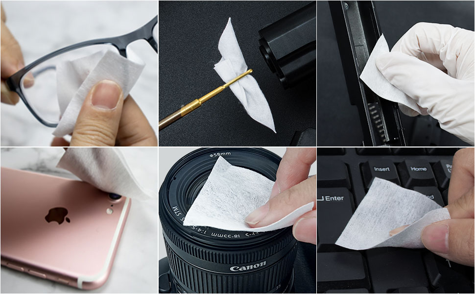 1800PCS Gun Cleaning Patches Highly Absorbent and Lint