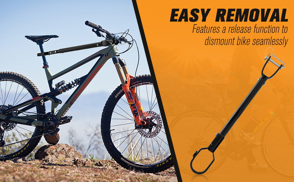 Bike Rack CrossBar, MOBI Outdoor Bicycle Top Tube Adjustable Adapter