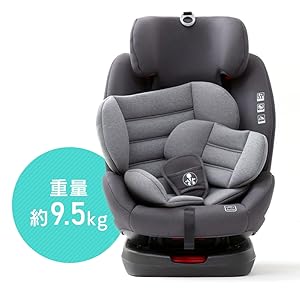 Amazon | アイリスプラザ ISOFIX チャイルドシート 回転式