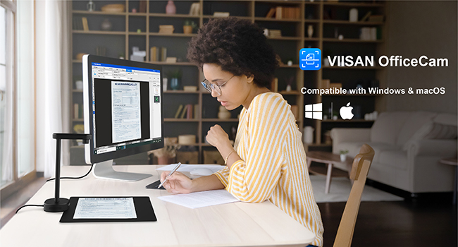 Viisan book scanner