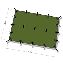 テント・タープ uwayama yamaguchiDD Tarp 3.5 x 3.5 テント・タープ テント・タープ uwayama yamaguchiDD Tarp 3.5 x 3.5 テント・タープ
