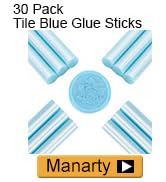 30 pack Blue Hot Melt Glue Stick