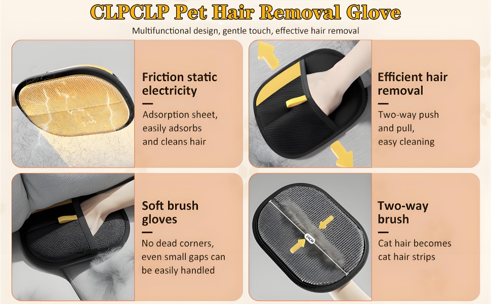 Pet Hair Removal Glove