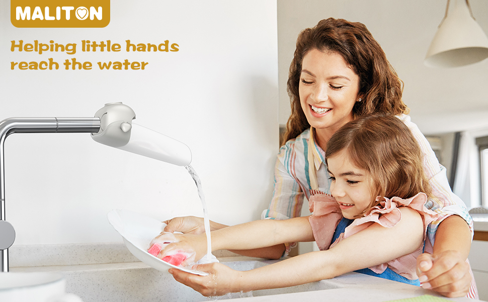 Maliton Faucet Extender for Toddlers, Sink Extender for