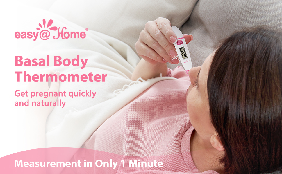 Ovulation Tracker Digital Basal Thermometer EasyHome BBT Thermometer