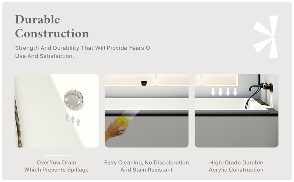 acrylic bathtub,54 inch bathtub,deep bathtub,acrylic soaking tubs,standing tub,black bathtub