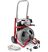 RIDGID 52363 Model K-400 Drain Cleaning 120-Volt Drum Machine Kit with C-32IW 3/8