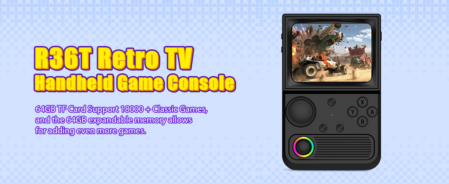 retro handheld game console gaming video consoles stick retroid pocket games hand held gameboy