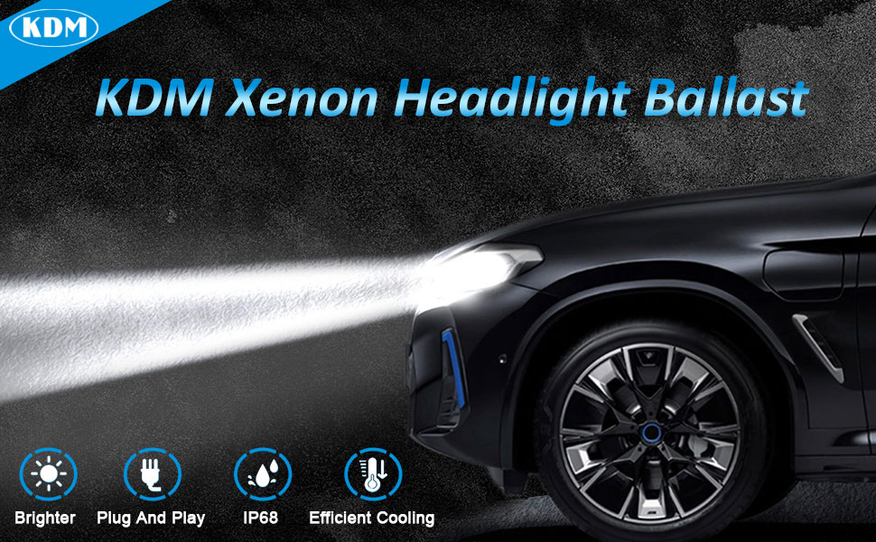 KDM Xenon D4S HID Headlight Ballast Control,Fit for Lexus