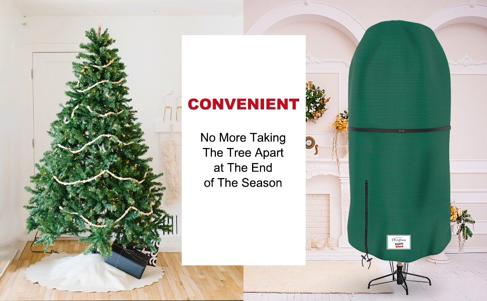 Amazon.com: Christmas Tree Cover with Adjustable Straps