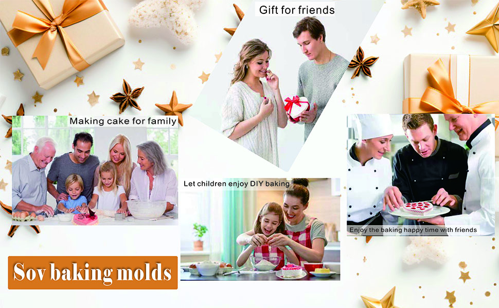 heart shaped Cake Molds