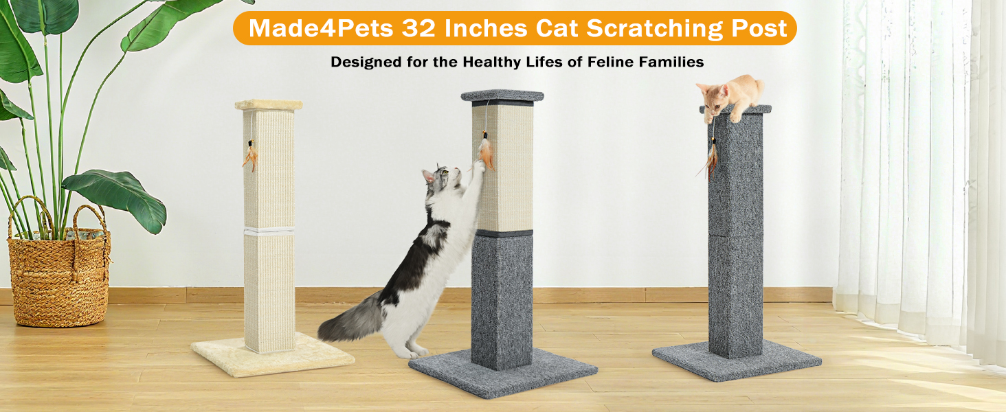 cat scratching post