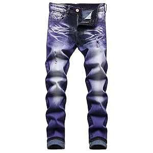 Abschlussfeier 2025 fashion Straight Jeanshose  Herren Jeans Männer Stretch Denim Slim Fit Designer