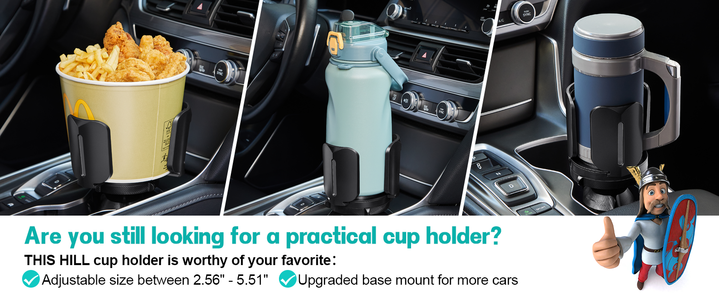 car cup holder expander