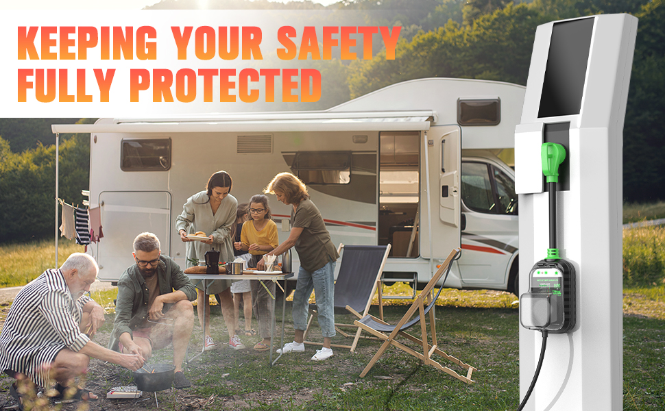 GEARGO RV Surge Protector 30 Amp RV Circuit Analyzer Full Protection