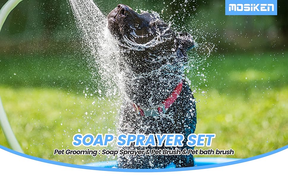 dog wash hose attachment