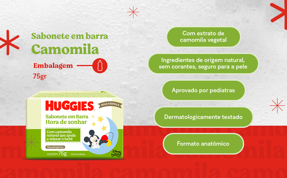 Linha banho Huggies baby