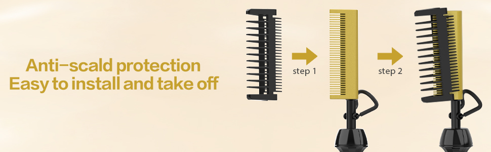 Hot Comb for Wigs