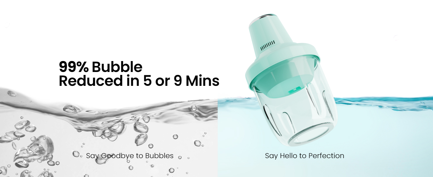 Resiners Resin Bubble Remover, Quickly Remove 99 Bubble Within 9 Minutes, 95kPa