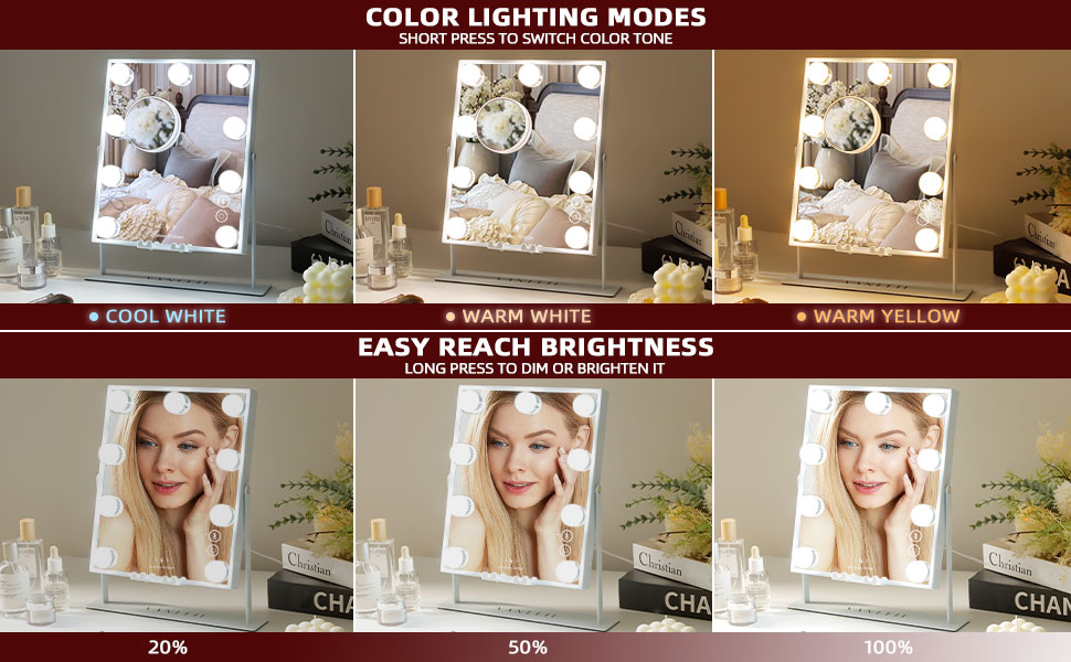 vanity mirror with lights