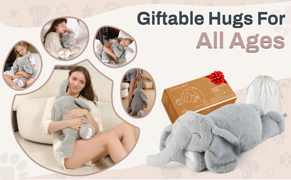 Weighted stuffed animals