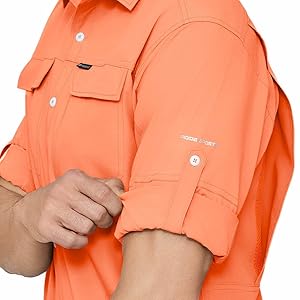 PIQIDIG Men's Long Sleeve Sun Protection Shirts UPF 50+
