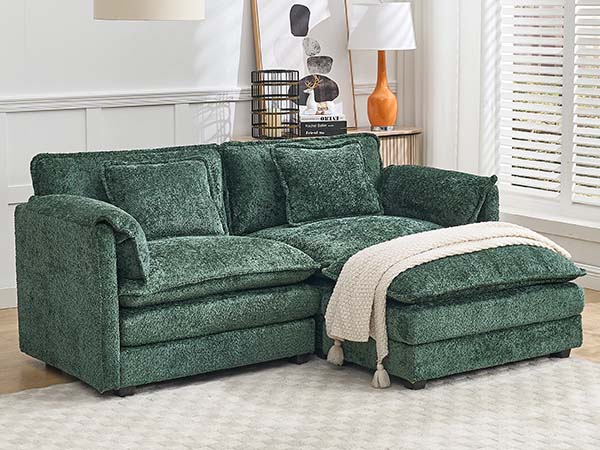 Amazon.com: GNIXUU 76.4” Small Sectional Sofa Cloud Couch