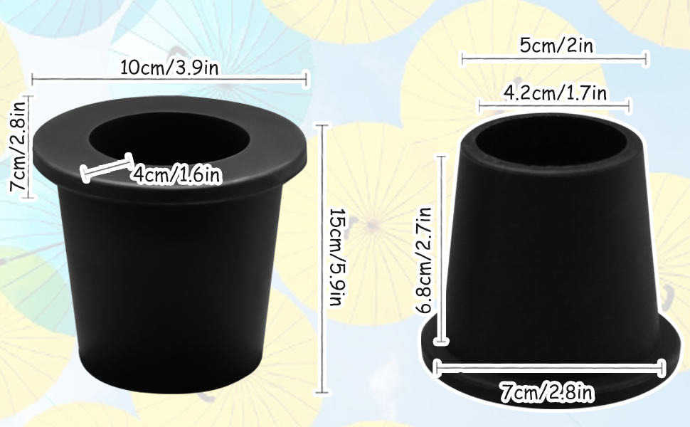 2Pcs Patio Table Umbrella Hole Ring Plug, Silicone Pool