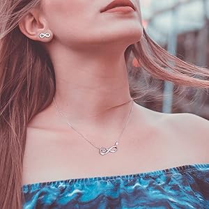 Amazon.com: ASHLI JENA Necklaces for Women 925 Sterling