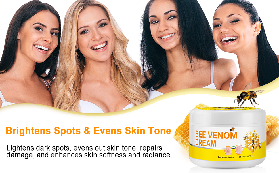 Amazon.com : newseel Bee Venom Cream,Natural Honey Bee Venom Repair - Does Bee Venom Work To Remove Skin Tags