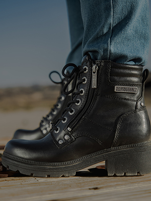 Harley-Davidson ☆ Almand 9 inch Zippered Boots Women's Amazon.com: Harley-Davidson Women's Aldale 9.75-Inch WP