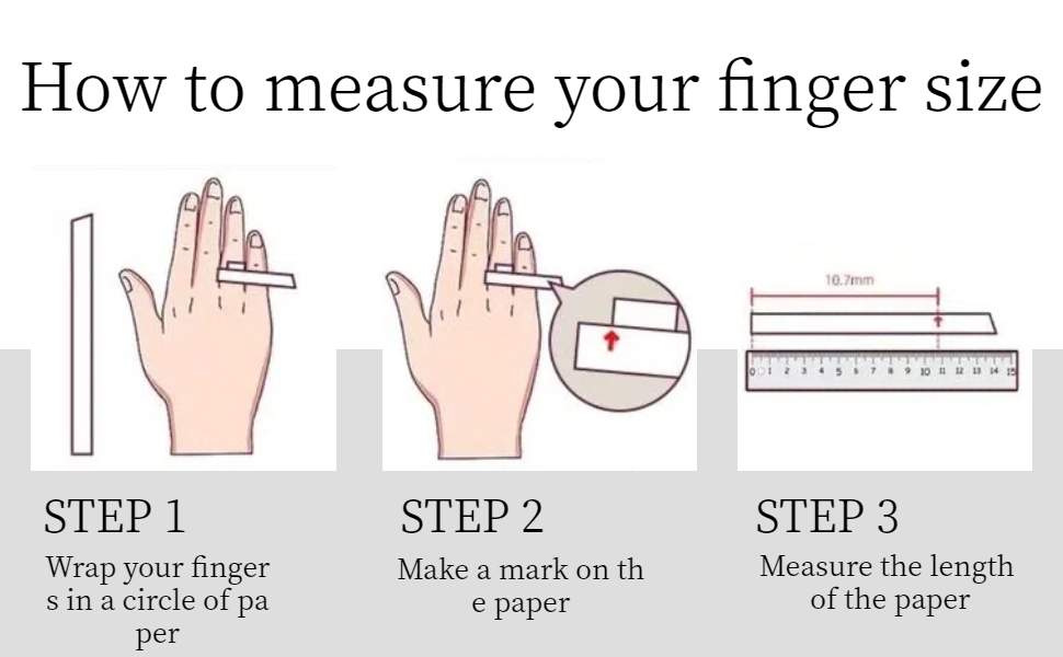 Measure finger size