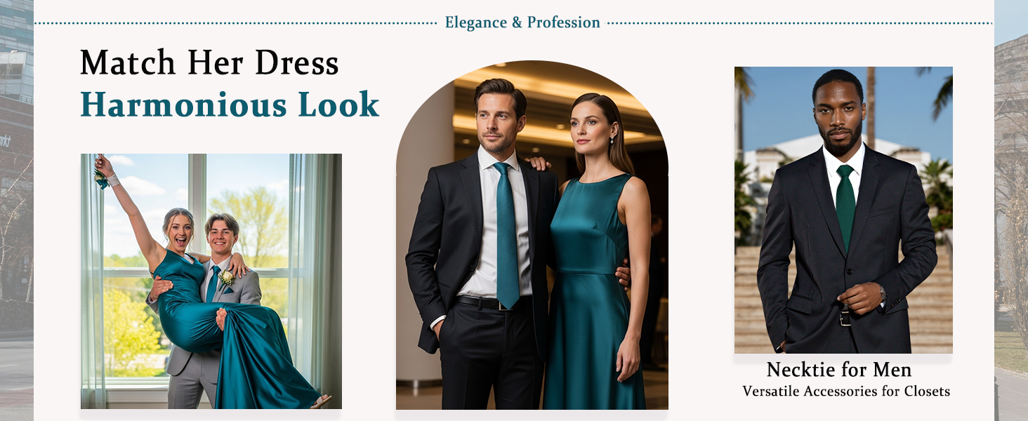 A Seamless Look: Coordinate with Her Dress