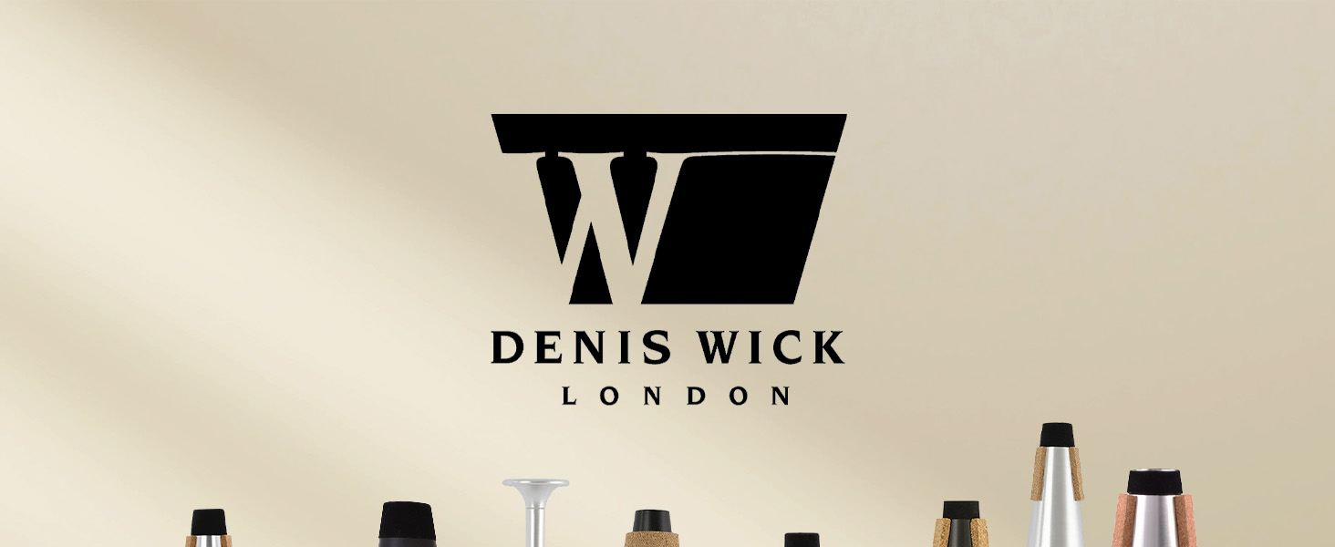 Denis Wick mutes have set the standard for tone and intonation for many years.