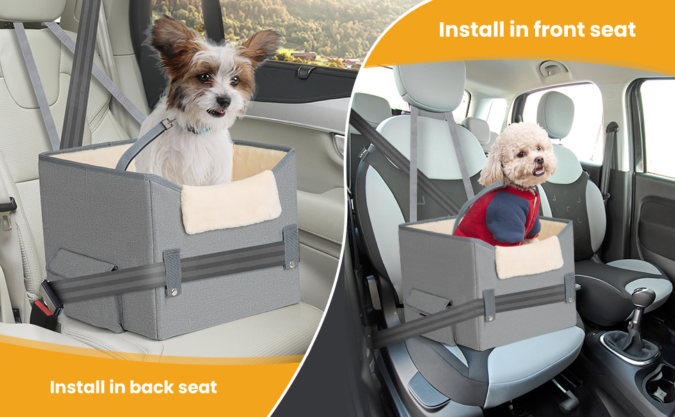 Dog Car Seat for Small Dogs or Medium Size Dog Portable