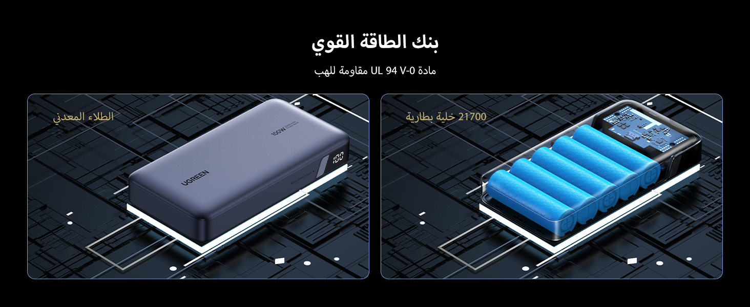 Power Bank 20000mAh Portable Charger USB-C Fast Charging 100W  Fast Charging Portable Charger