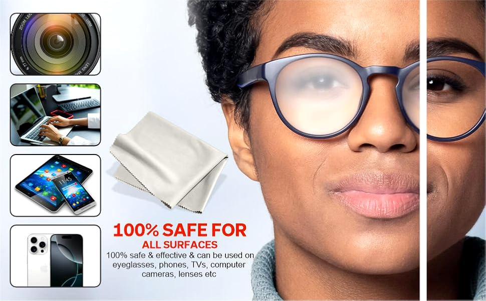 washable high-absorbency non-abrasive glass chemical-free quick-drying deep polishing high-